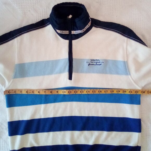 Green Coast Yachting Cotton Pullover Italy Size L - Picture 14 of 16
